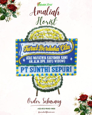 Papan Bunga Duka di Halmahera Tengah