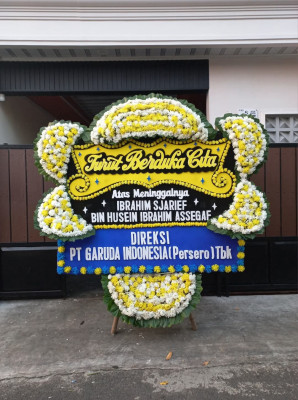 Papan Bunga Duka di Halmahera Tengah